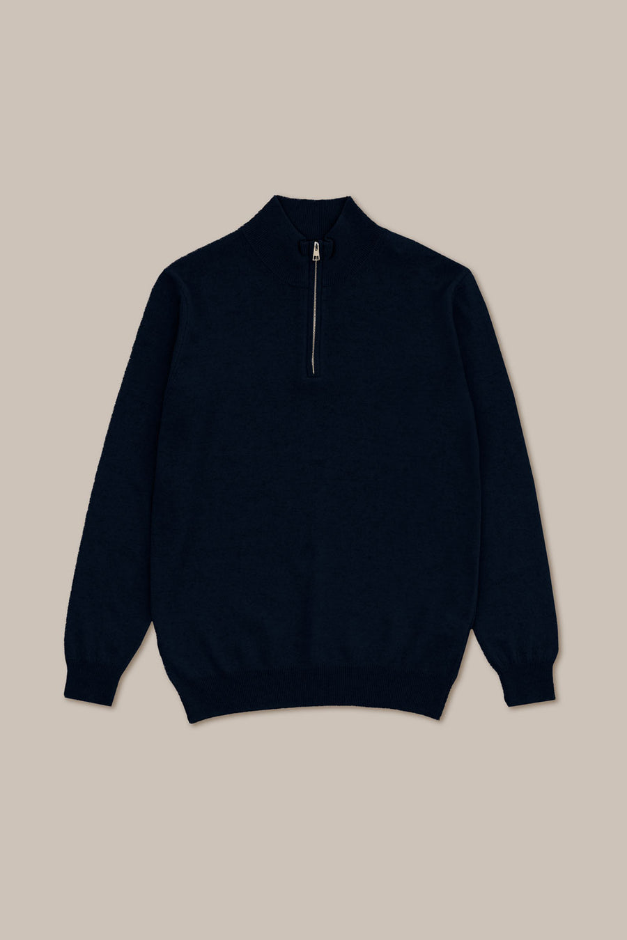 Cashmere Blend Half Zip –  Made in Tuscany