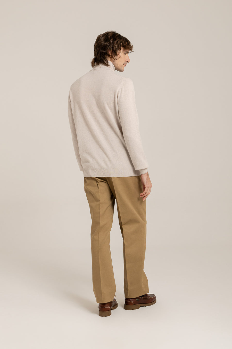 Cashmere Blend  Turtleneck –  Made in Tuscany