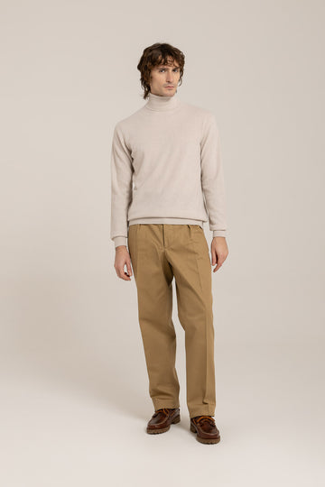 Cashmere Blend  Turtleneck –  Made in Tuscany