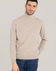 Cashmere Blend  Turtleneck –  Made in Tuscany