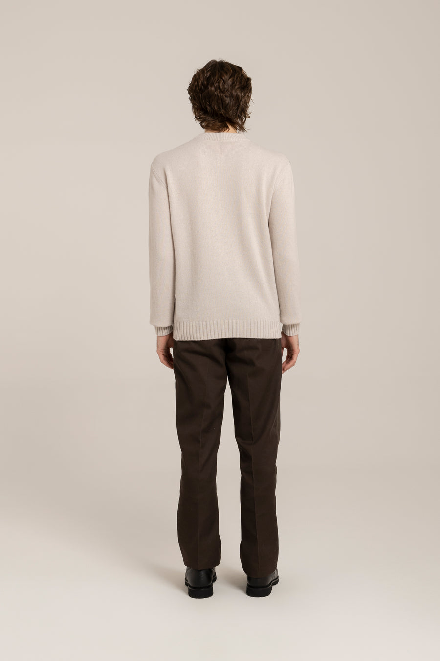 Halbreißverschluss aus Kaschmirmischung – Hergestellt in der Toskana