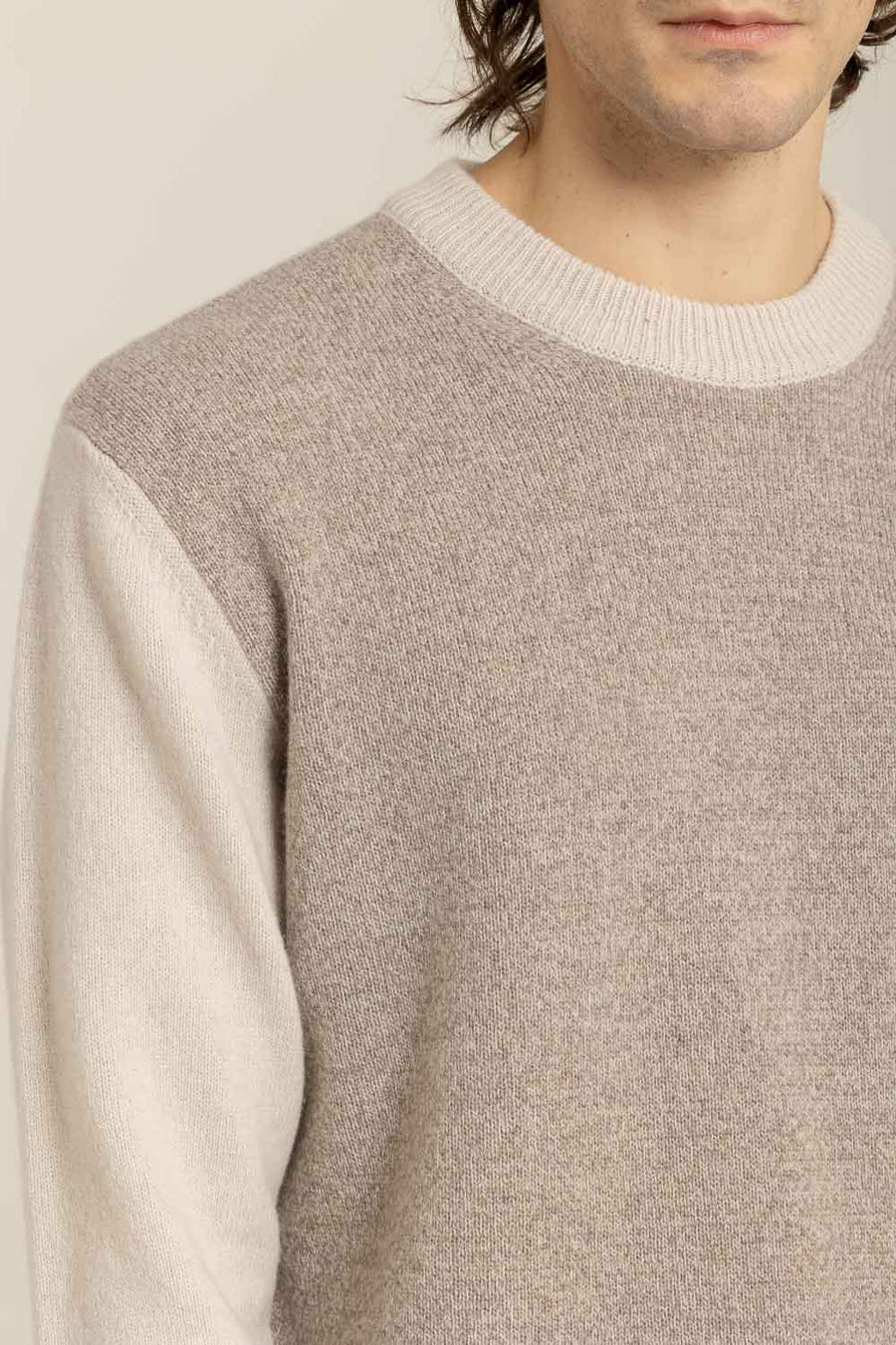 Halbreißverschluss aus Kaschmirmischung – Hergestellt in der Toskana