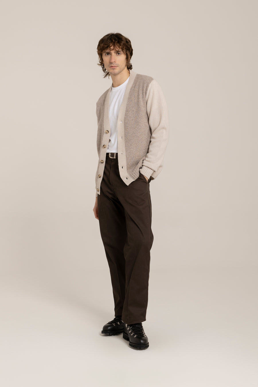 Halbreißverschluss aus Kaschmirmischung – Hergestellt in der Toskana