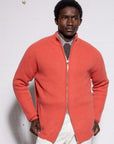 GIUBBOTTO ZIP MAGLIA INGLESE FX2530/007Z