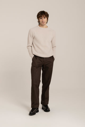 Halbreißverschluss aus Kaschmirmischung – Hergestellt in der Toskana