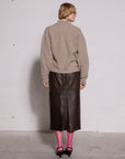 Bouclé Wool Bomber – Made in Tuscany