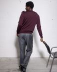 Extrafine Merino V-Neck - Made in Tuscany