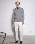 Extrafine Merino Silk Polo - Made in Tuscany