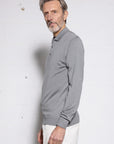 Extrafine Merino Silk Polo - Made in Tuscany