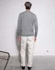 Extrafine Merino Silk Polo - Made in Tuscany