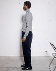 Extrafine Merino Silk Turtleneck - Made in Tuscany