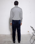 Extrafine Merino Silk Turtleneck - Made in Tuscany