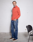 Cashmere Blend Hoodie –  Made in Tuscany