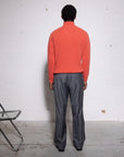 English Knitted Cashmere Blend Half Zip –  Made in Tuscany
