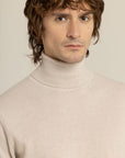 Cashmere Blend  Turtleneck –  Made in Tuscany
